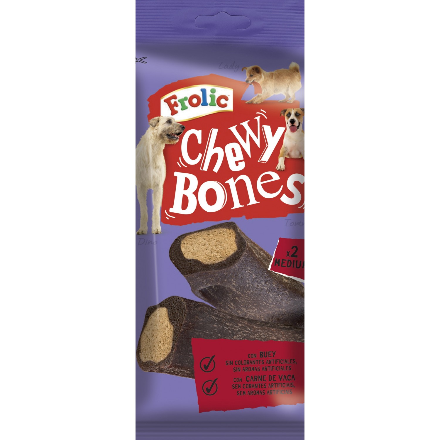 Frolic - Frolic Chewy Bones Vita