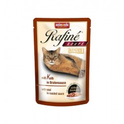 Animonda - GranCarno - Rafine Soupe Adult cu vitel in sos, hrana umeda pentru pisici