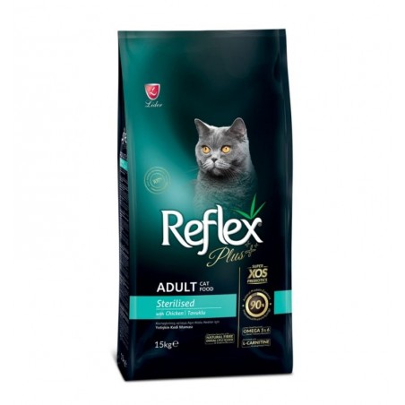 Reflex Plus - Reflex Plus Adult Cat Sterile Cu Pui, Hrana uscata pentru pisici