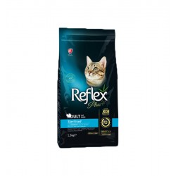 Reflex Plus - Reflex Adult Sterilised cu Somon, Hrana uscata pentru pisici sterilizate