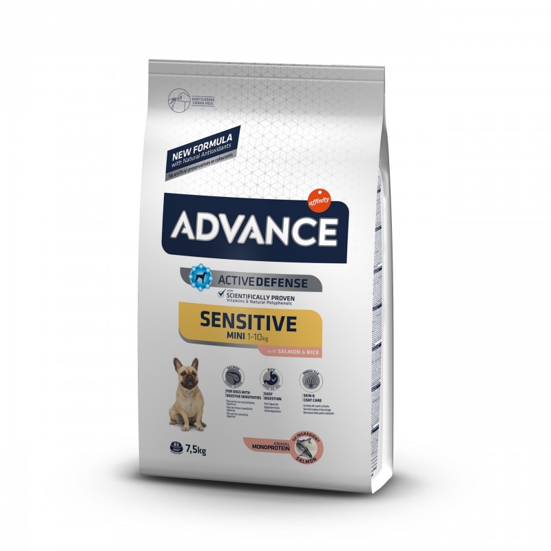 Advance - Advance Dog Mini Sensitive Hrana uscata pentru caini de talie mica cu sensibilitati digestive