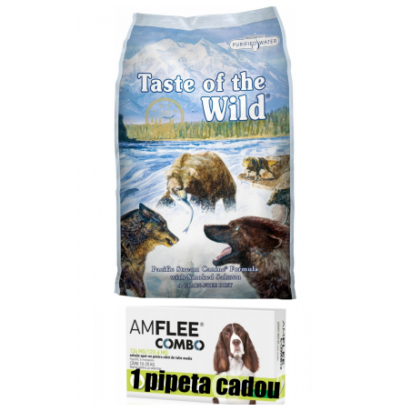 Taste of The Wild - Taste of The Wild Pacific Stream Canine® Formula cu Somon Afumat