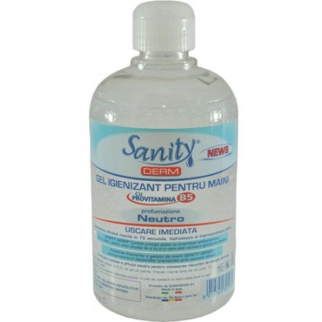 Sanity Derm - Sanity Derm Gel Igienizant pentru maini