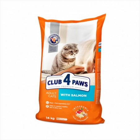 Club 4 Paws - Club 4 Paws Cat cu Somon