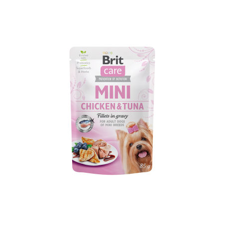 Brit - Brit Care Mini Chicken & Tuna Fillets In Gravy